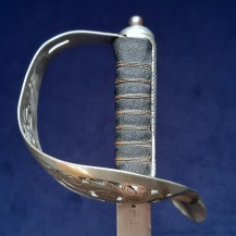 British 1905 Pattern Infantry Staff Sergeants Sword by Enfield, George V Rehilt and Conversion 9
